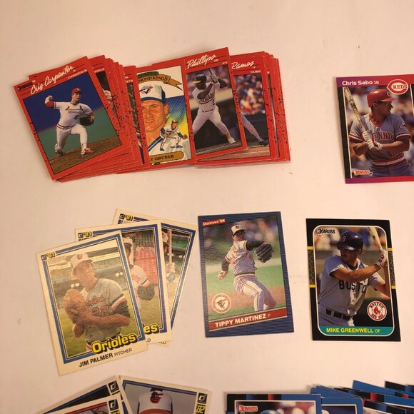 Lot of 312 Donruss Leaf Baseball Cards 1981-1994 - Picture 2 of 10